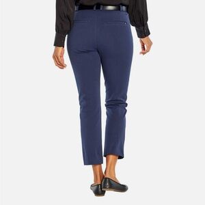 Banana Republic Ladies' Slim-Straight Capri Pant Seize 10 Color Navy Blue w Tag